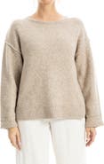 MAX STUDIO Relaxed Crewneck Sweater
