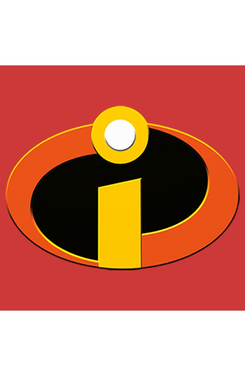 The Incredibles Men's The Incredibles Classic Logo Graphic T-Shirt, Alternate, color, Red