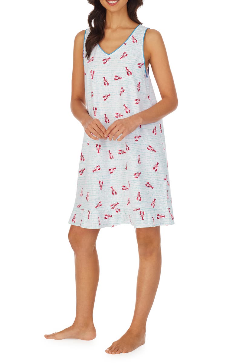 BedHead Pajamas Ruffle Chemise, Alternate, color, 