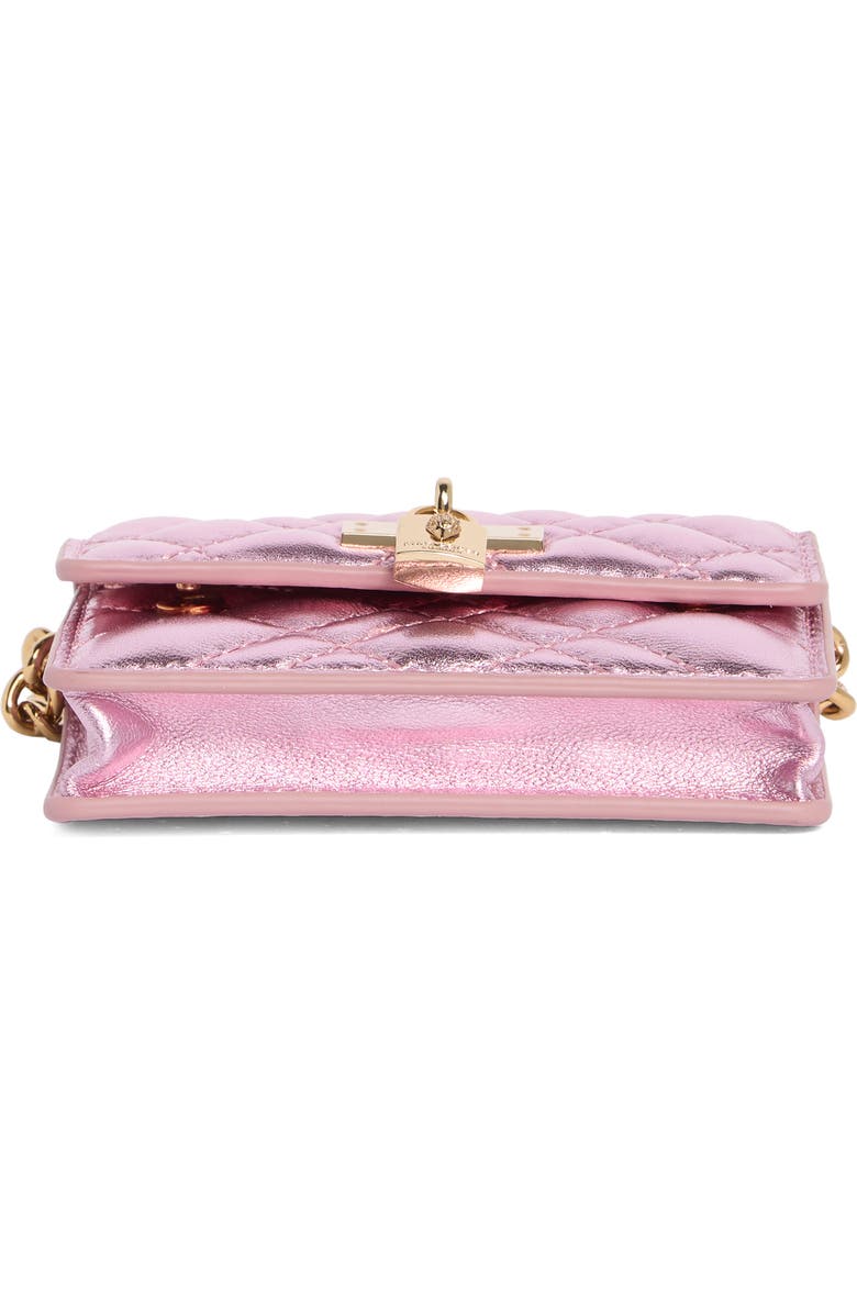 Kurt Geiger London Micro Brixton Convertible Crossbody Bag, Alternate, color, Pink