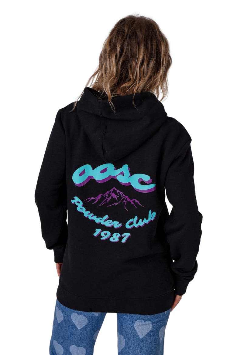 Powder Club Hoodie - Black, Alternate, color, Black