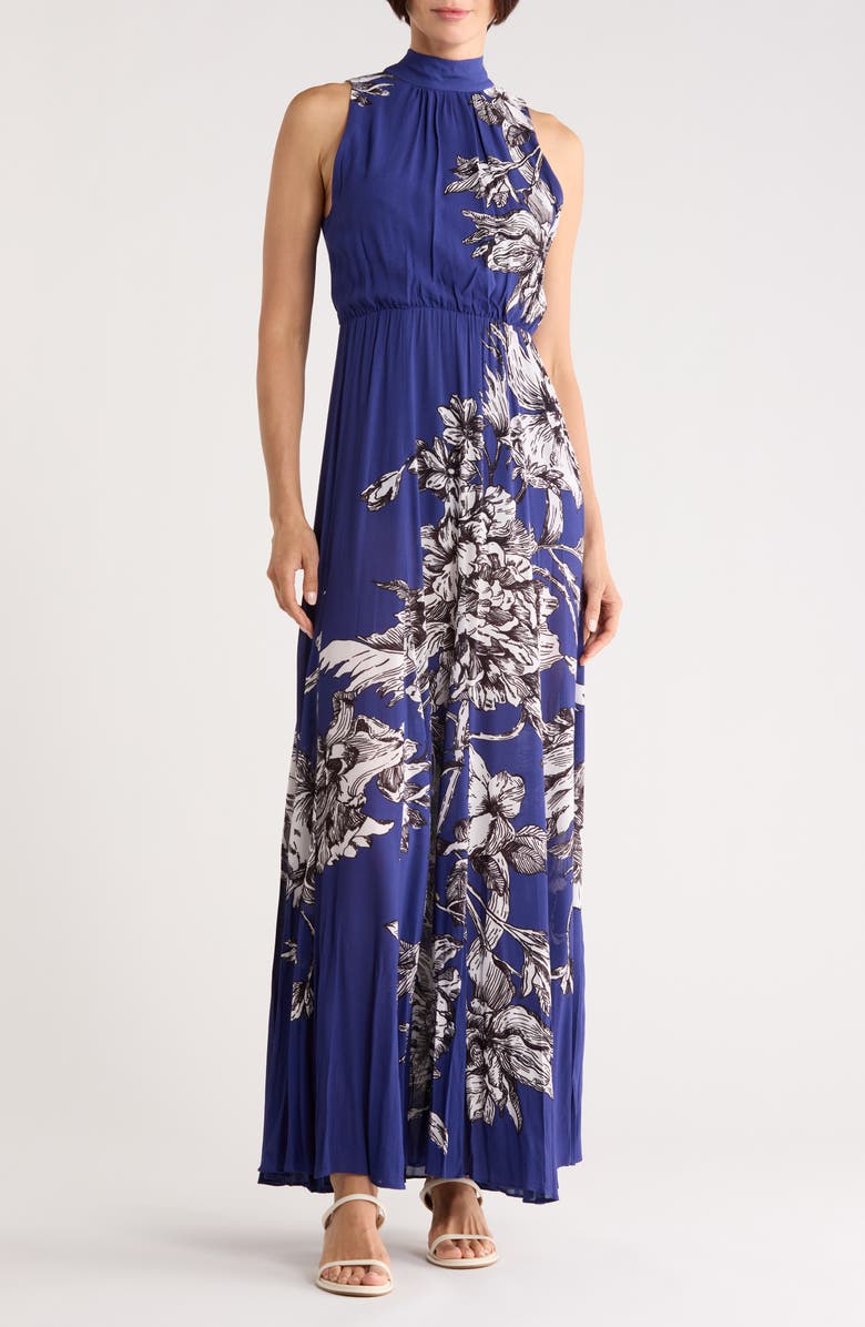 Alice + Olivia Dita Maxi Dress, Main, color, 