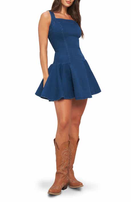 FLYING TOMATO Denim Minidress