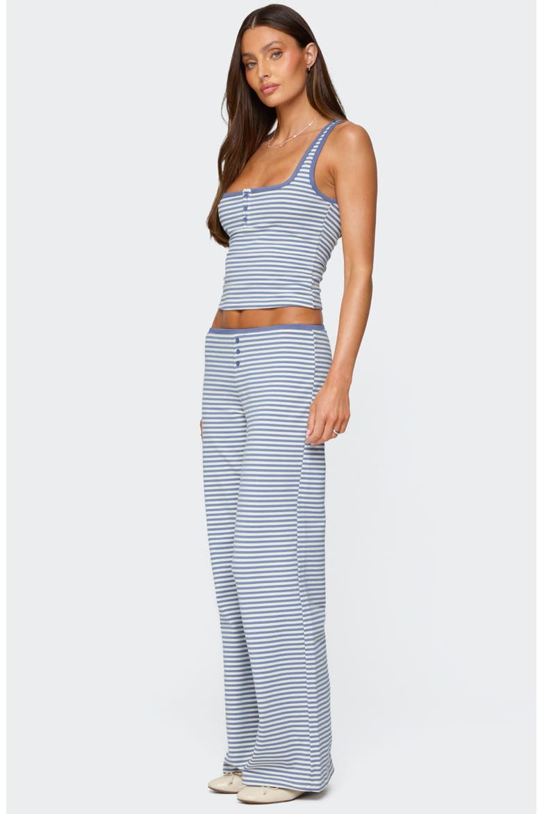 Monti Stripe Wide Leg Pants, Alternate, color, BLUE-AND-WHITE
