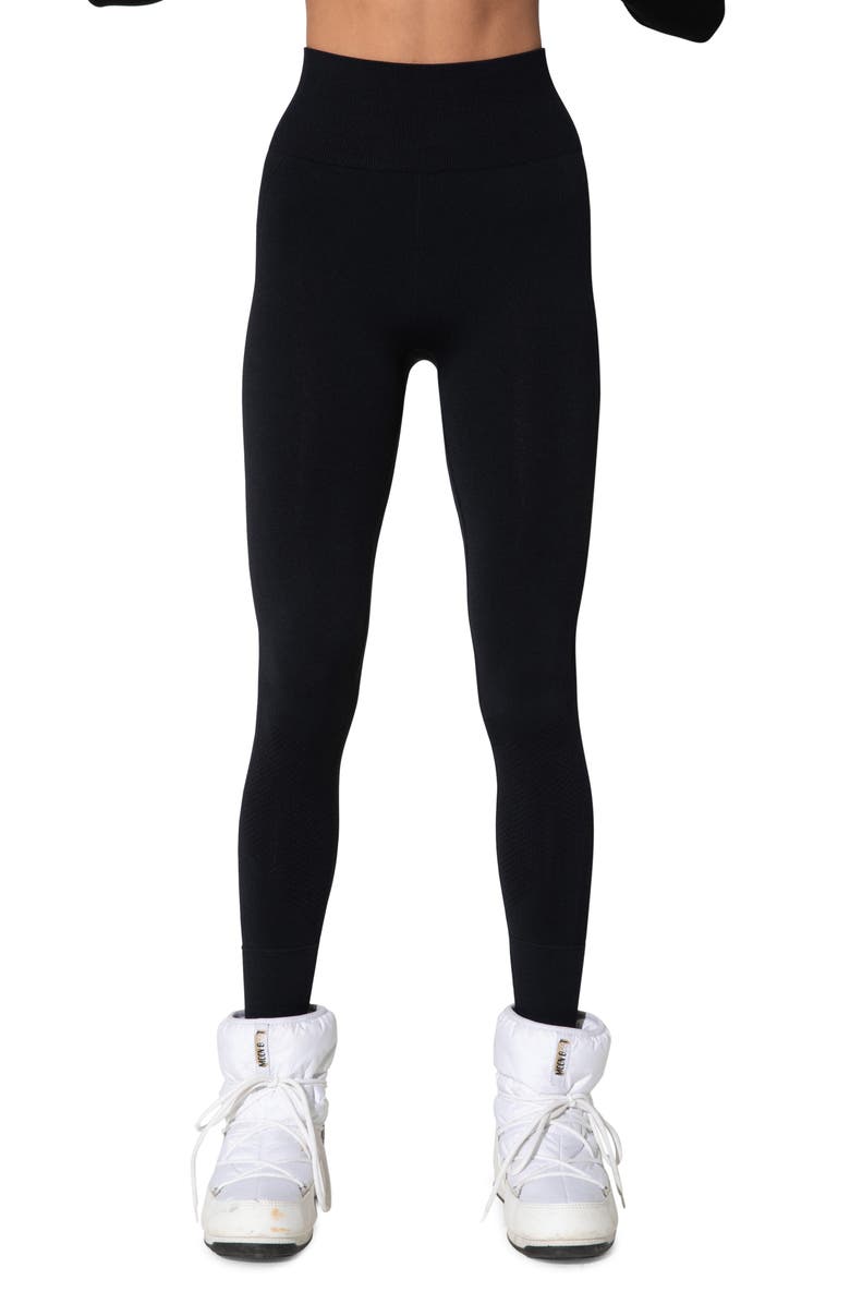 Halfdays Sophia Rib High Waist Legging, Main, color,