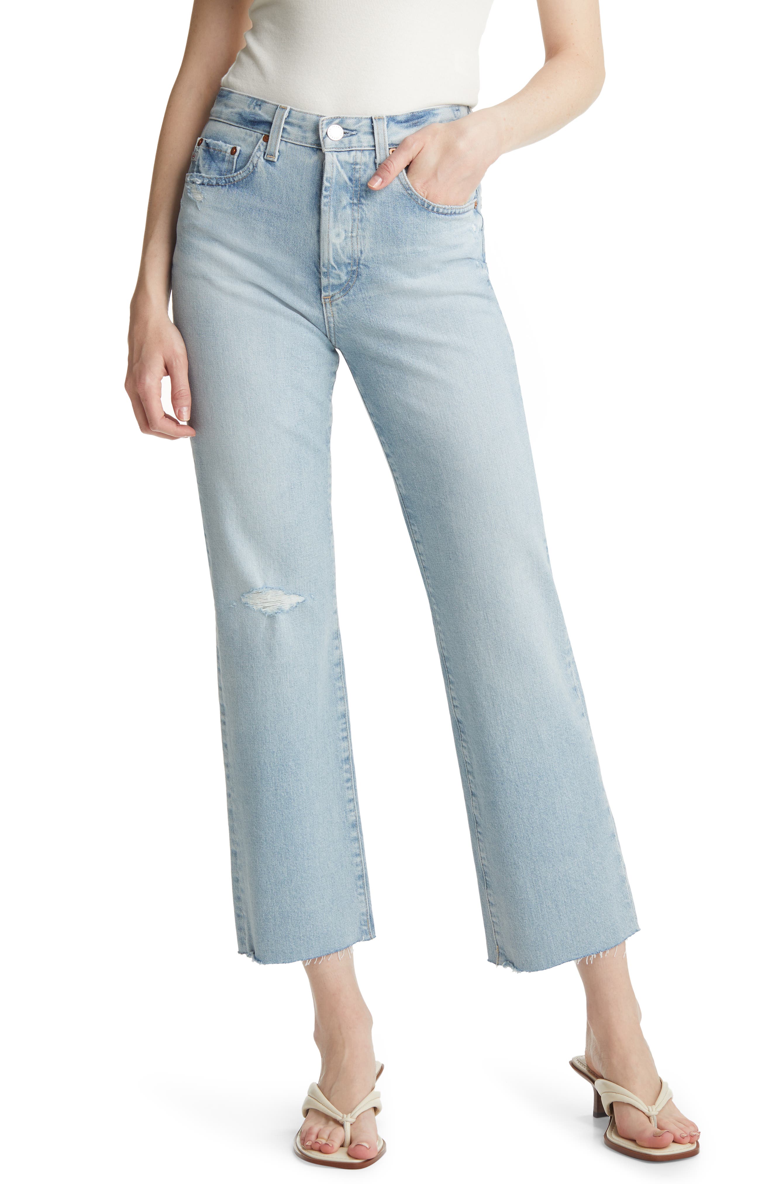 AG Kinsley High Waist Crop Jeans