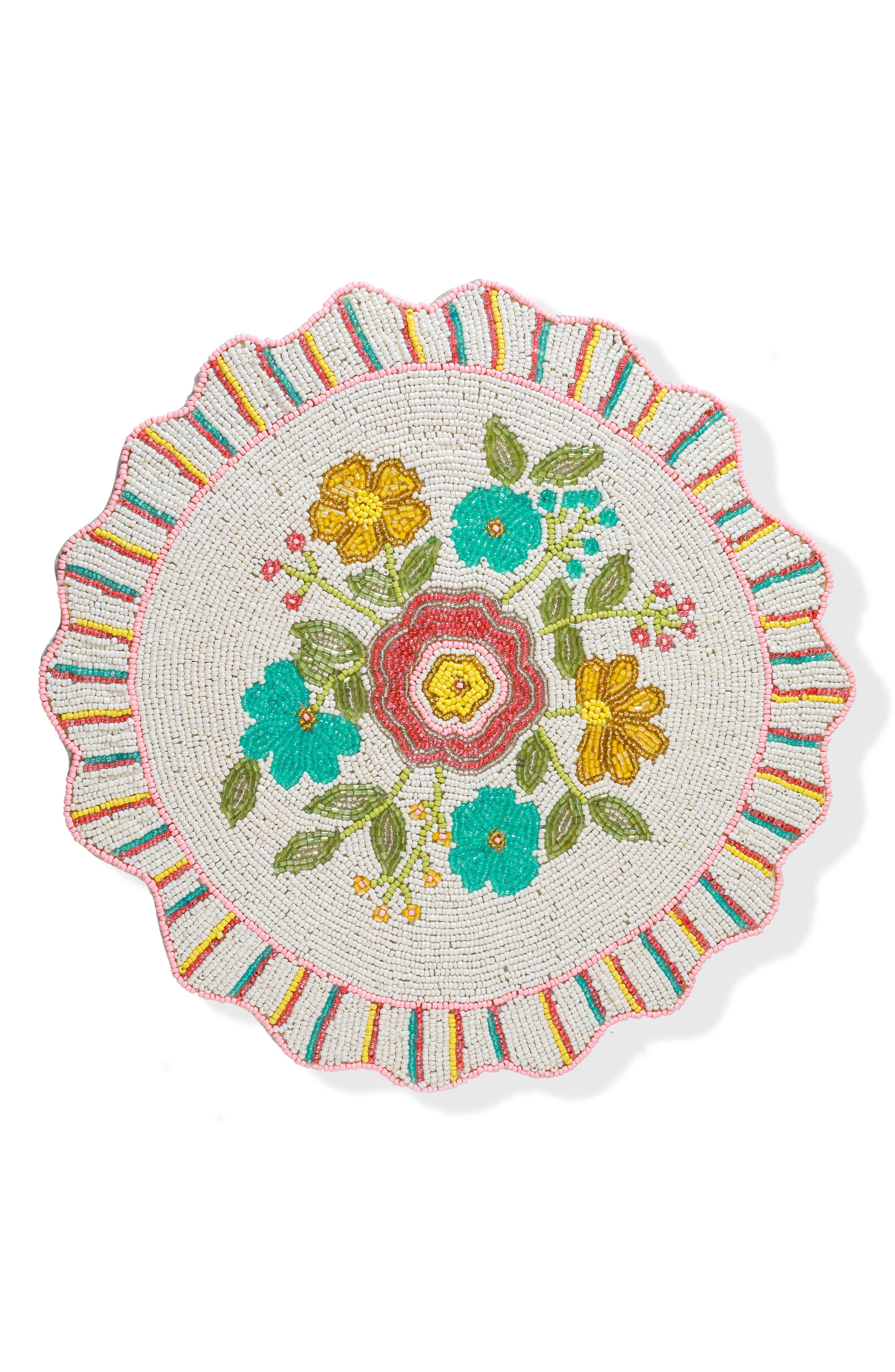 Tiramisu The Fiesta Bloom Beaded Placemat