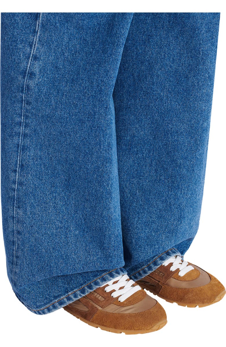 Balmain Racer 45 trainers in suede and nylon, Alternate, color, Brown