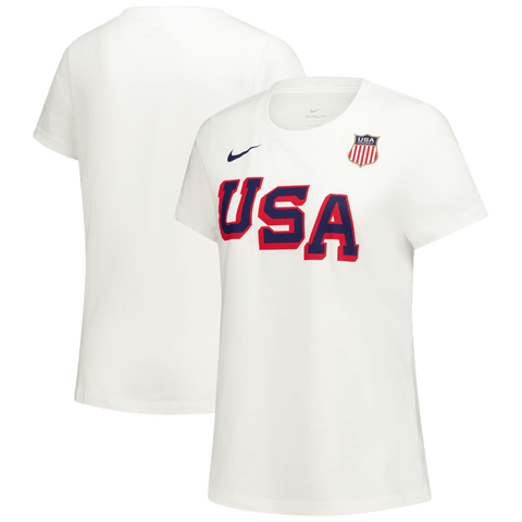 Women's Nike White US Hockey Core T-Shirt