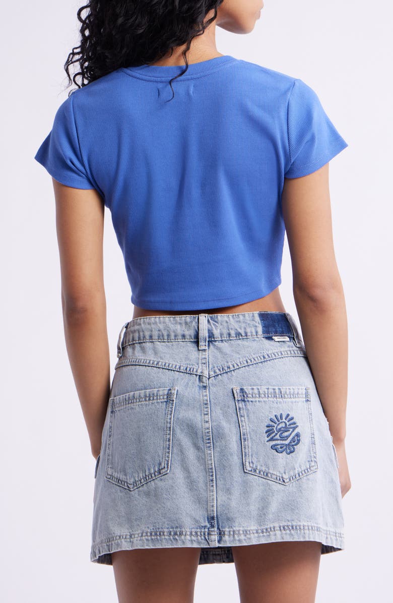 Rip Curl San Carlos Crop Cotton Jersey Graphic T-Shirt, Alternate, color, Ocean