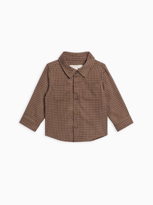 Kendi Berg Flannel Long Sleeve Collared Button Down Shirt In Multi