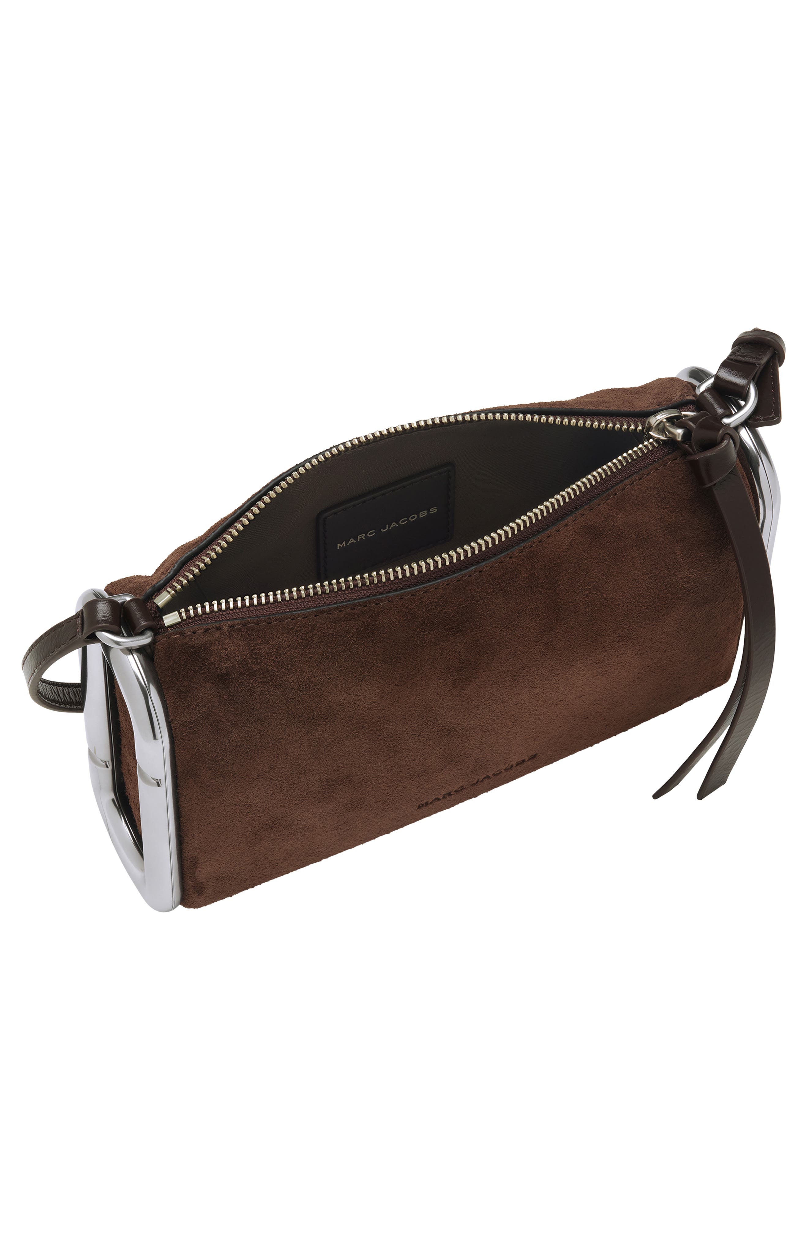 Small Scene Shoulder Bag, Alternate, color, DARK BROWN
