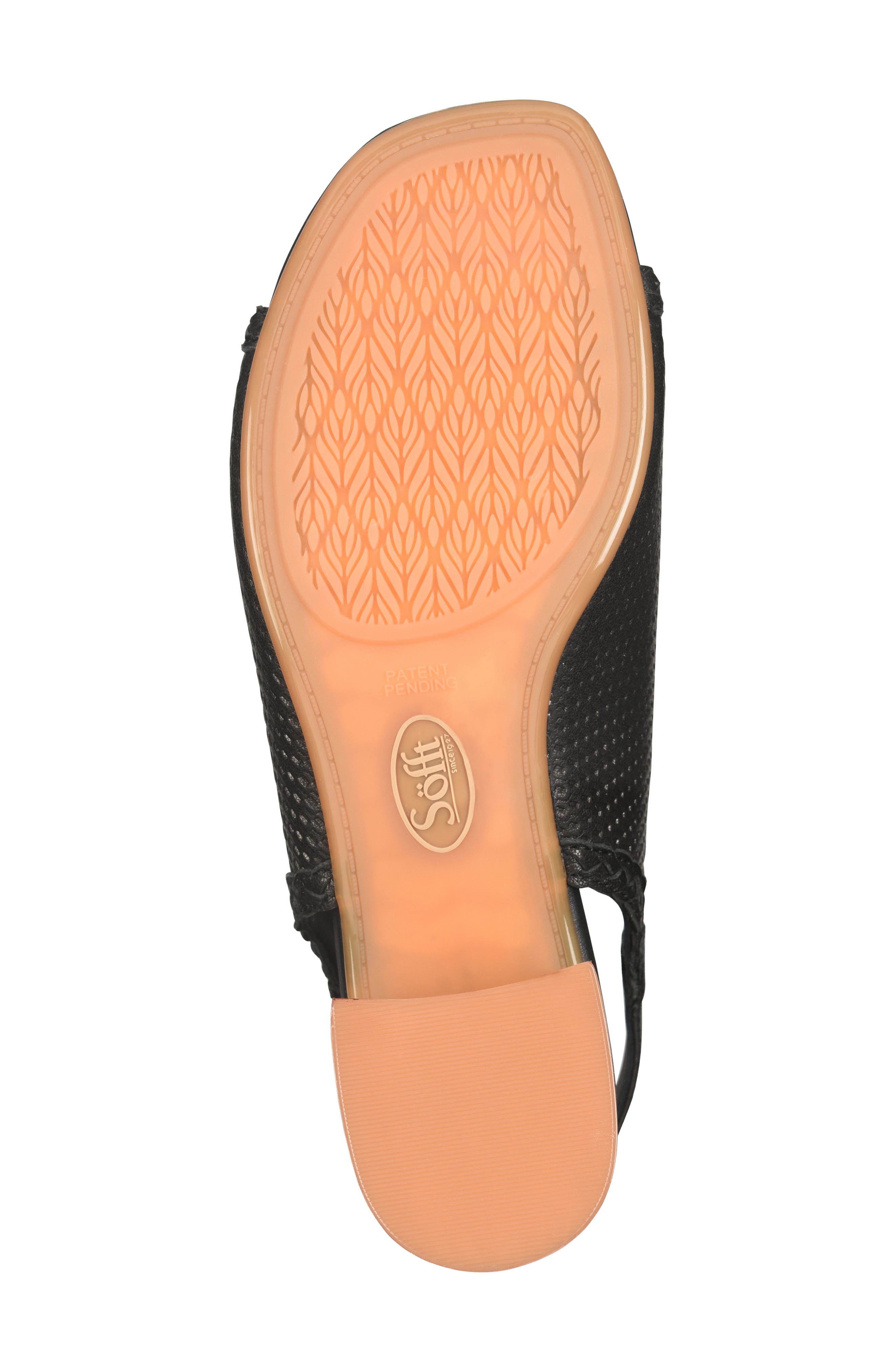 Söfft Lois Slingback Sandal, Alternate, color, Black