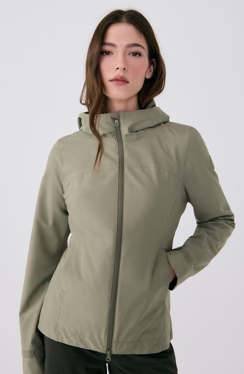 Lole Element 2 Waterproof Hooded Rain Jacket In Hazel