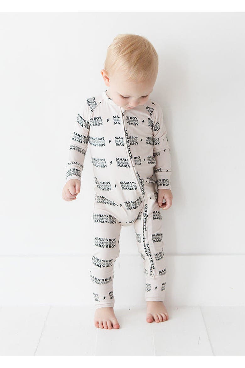 Convertible Romper | Mama's Boy, Alternate, color, Beige