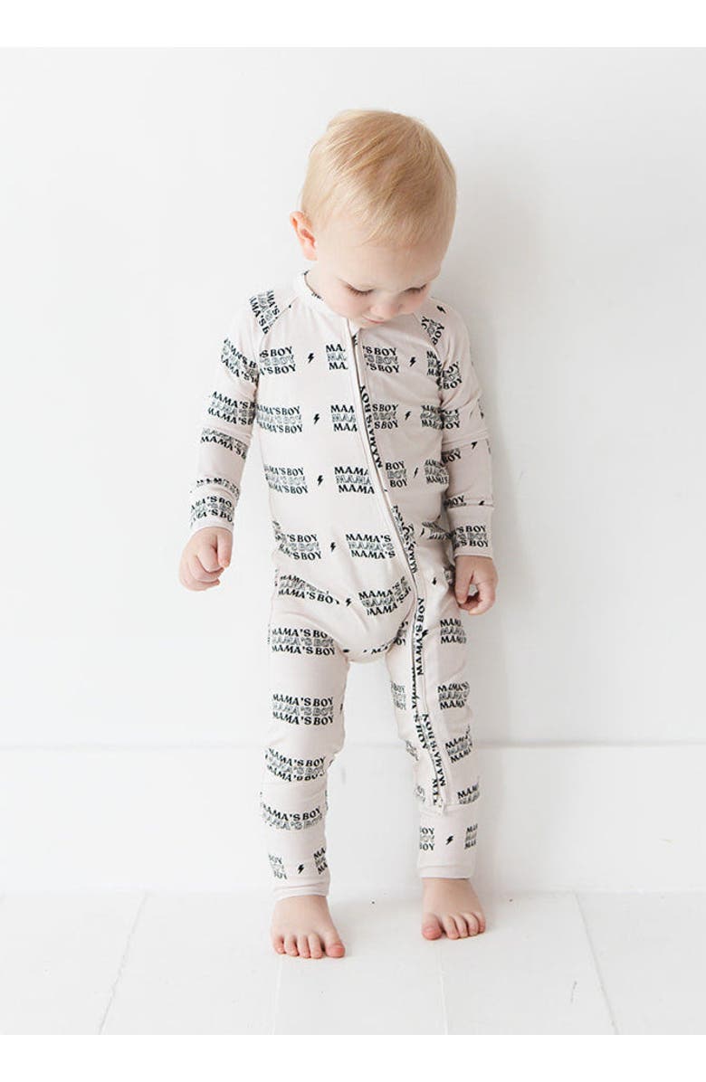 Charlie Lou Baby<sup>®</sup> Convertible Romper | Mama's Boy, Alternate, color, Beige