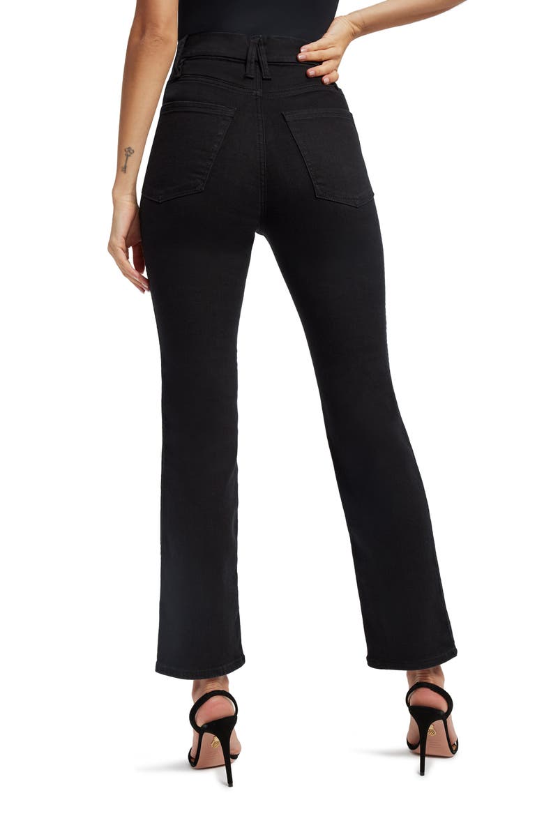 Good Curve Never Fade High Waist Straight Leg Jeans, Alternate, color, BLACK001