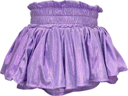 Lola + The Boys Metallic Skort