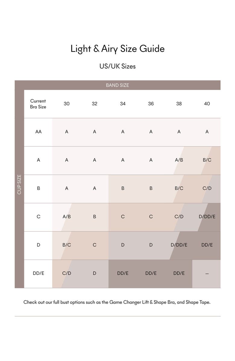 NOOD Light & Airy Luxe Adhesive Bra, Alternate, color, Soft Tan