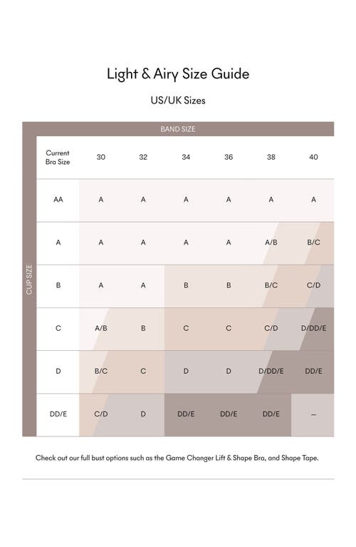 Nood Lightly Padded Luxe Adhesive Bra No. 5 Soft Tan In Brown