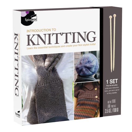 Introduction To Knitting Kit in Multicolored  product