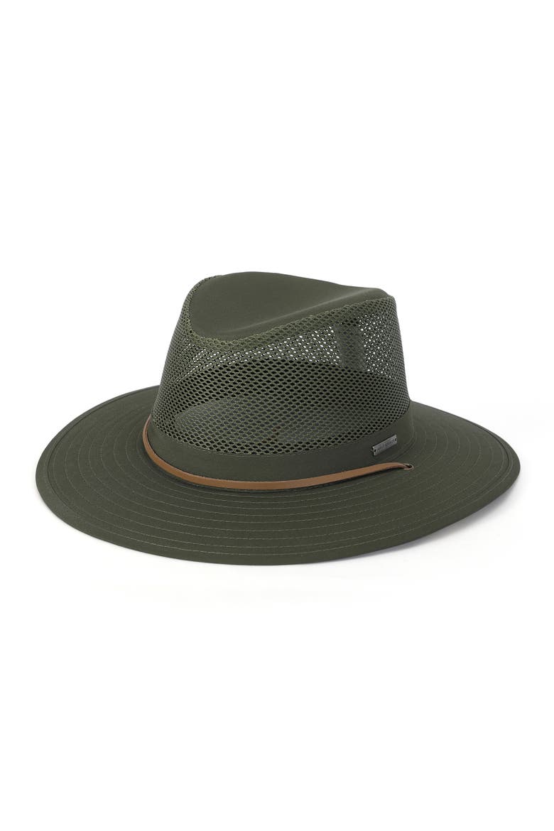 Bouie Men's Safari Hat, Main, color, Olive