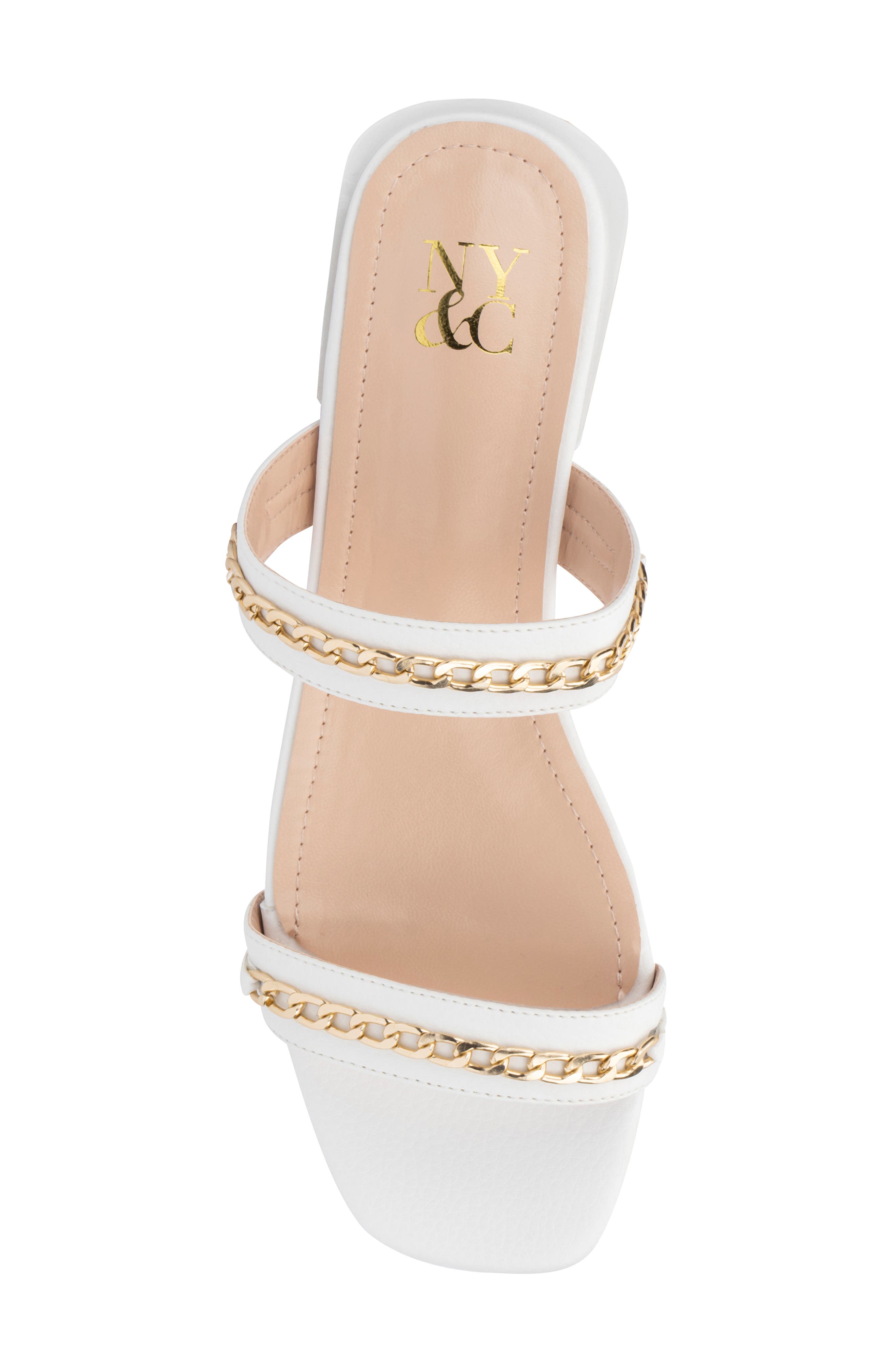 NEW YORK AND COMPANY Becki Flat Sandal, Alternate, color, 