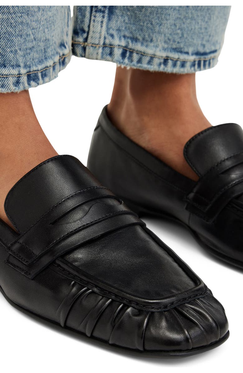 AllSaints Sapphire Penny Loafer, Alternate, color,