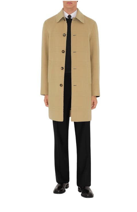 Mid-length Wool Car Coat