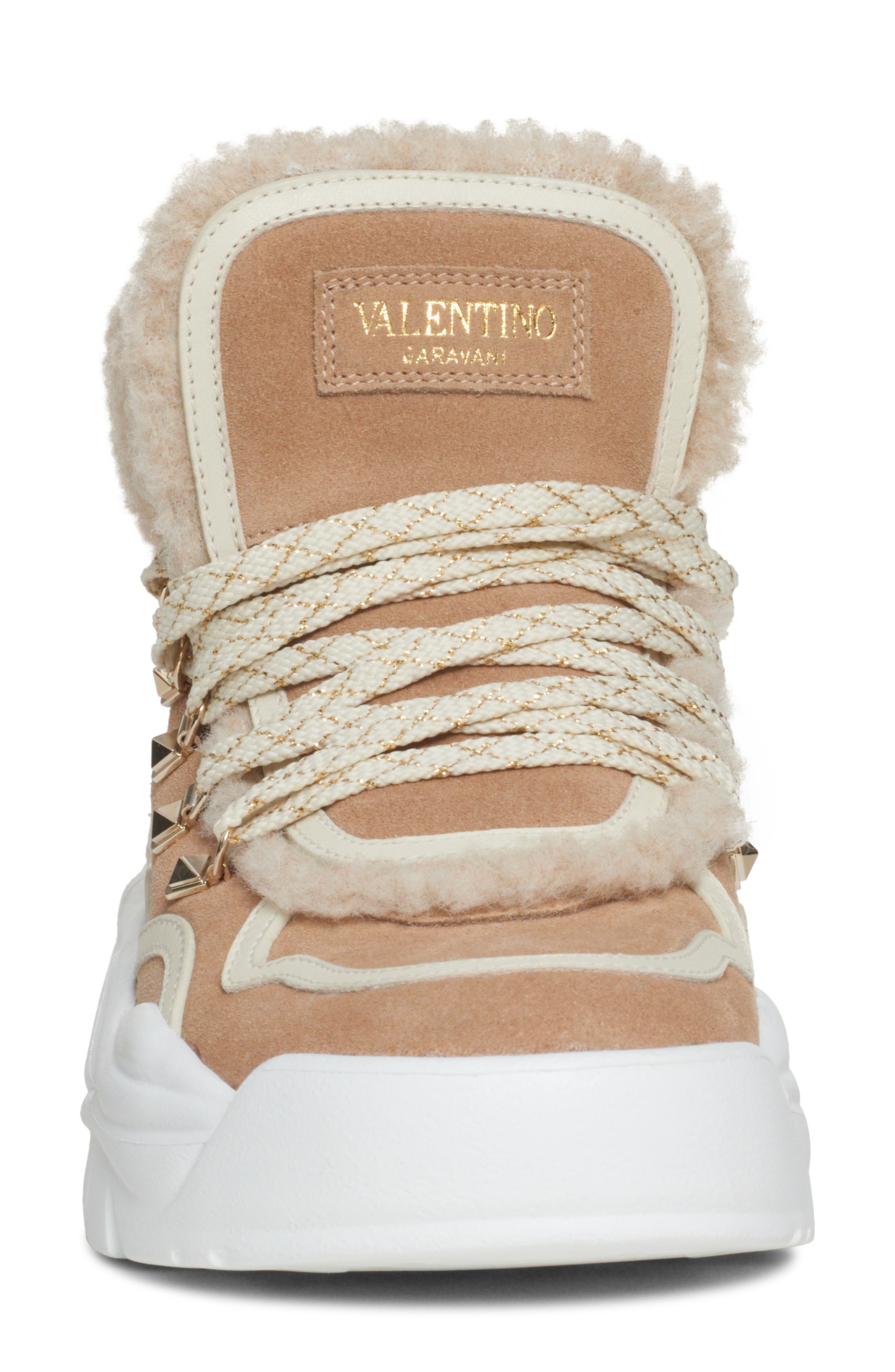 Valentino Garavani Gumboy Wool Lined Sneaker, Alternate, color, 