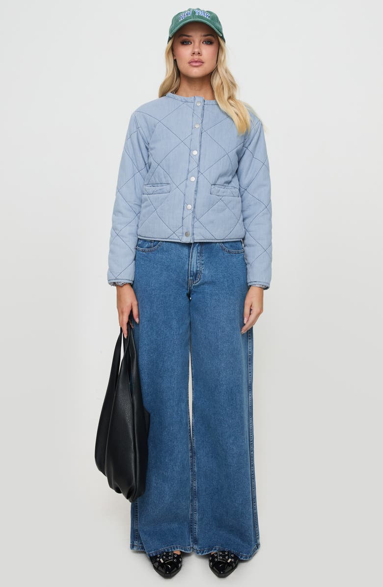 Princess Polly Premonitions Quilted Jacket, Alternate, color,