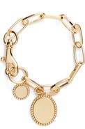 Rebecca Minkoff Medallion Link Bracelet