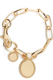 Rebecca Minkoff Medallion Link Bracelet