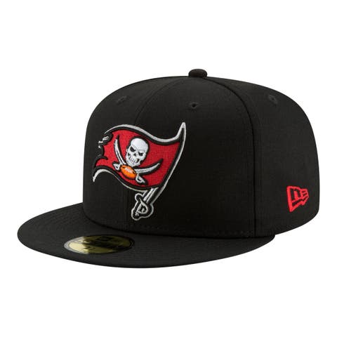 Men's New Era Black Tampa Bay Buccaneers 59FIFTY Fitted Hat