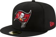 New Era Men's New Era Black Tampa Bay Buccaneers 59FIFTY Fitted Hat