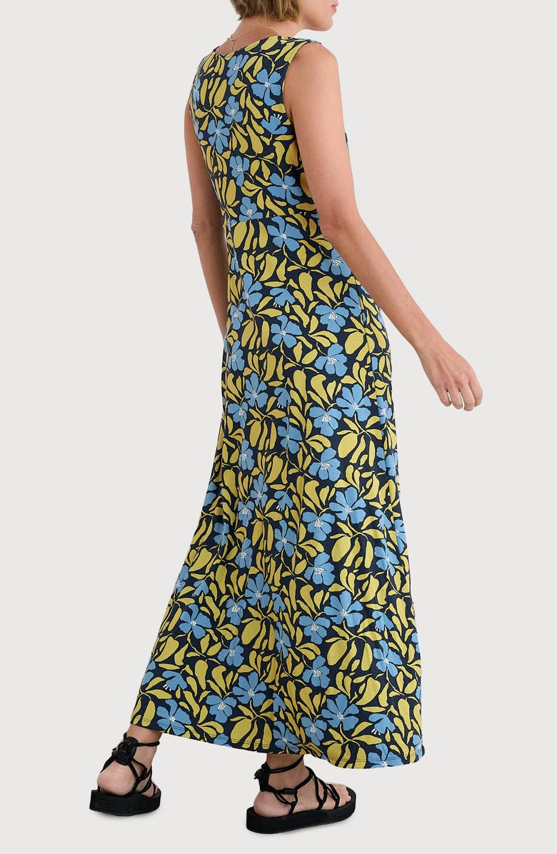 Seasalt Cornwall Sanderling Sleeveless Maxi Dress, Alternate, color, Leafy Floral Maritime