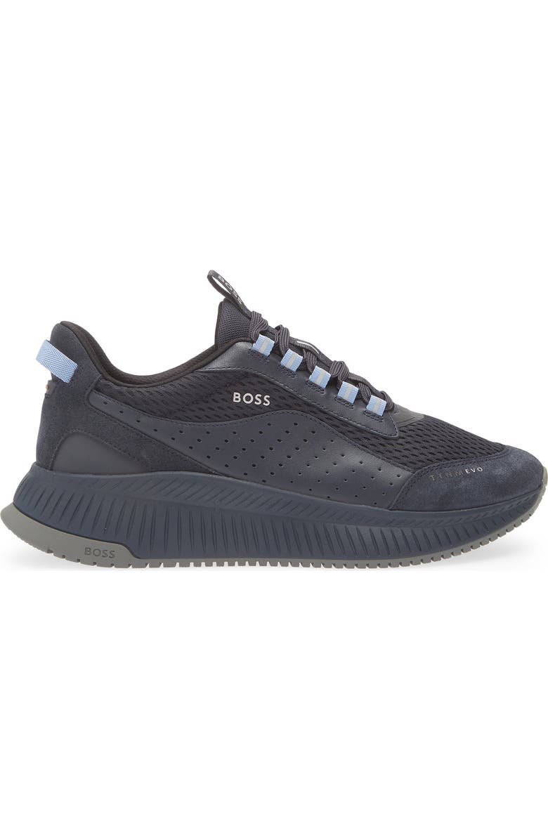 BOSS TTNM EVO Runn Sneaker, Alternate, color, Dark Blue