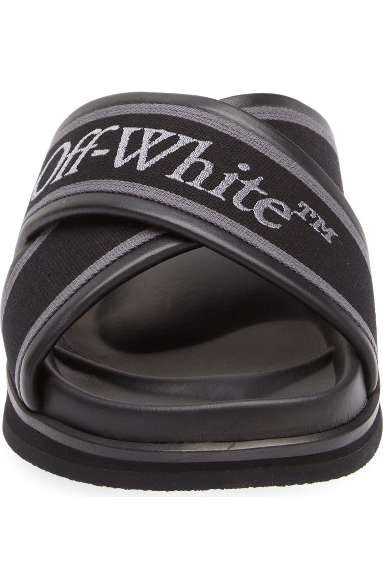 Off-White Cloud Crisscross Slide Sandal, Alternate, color,