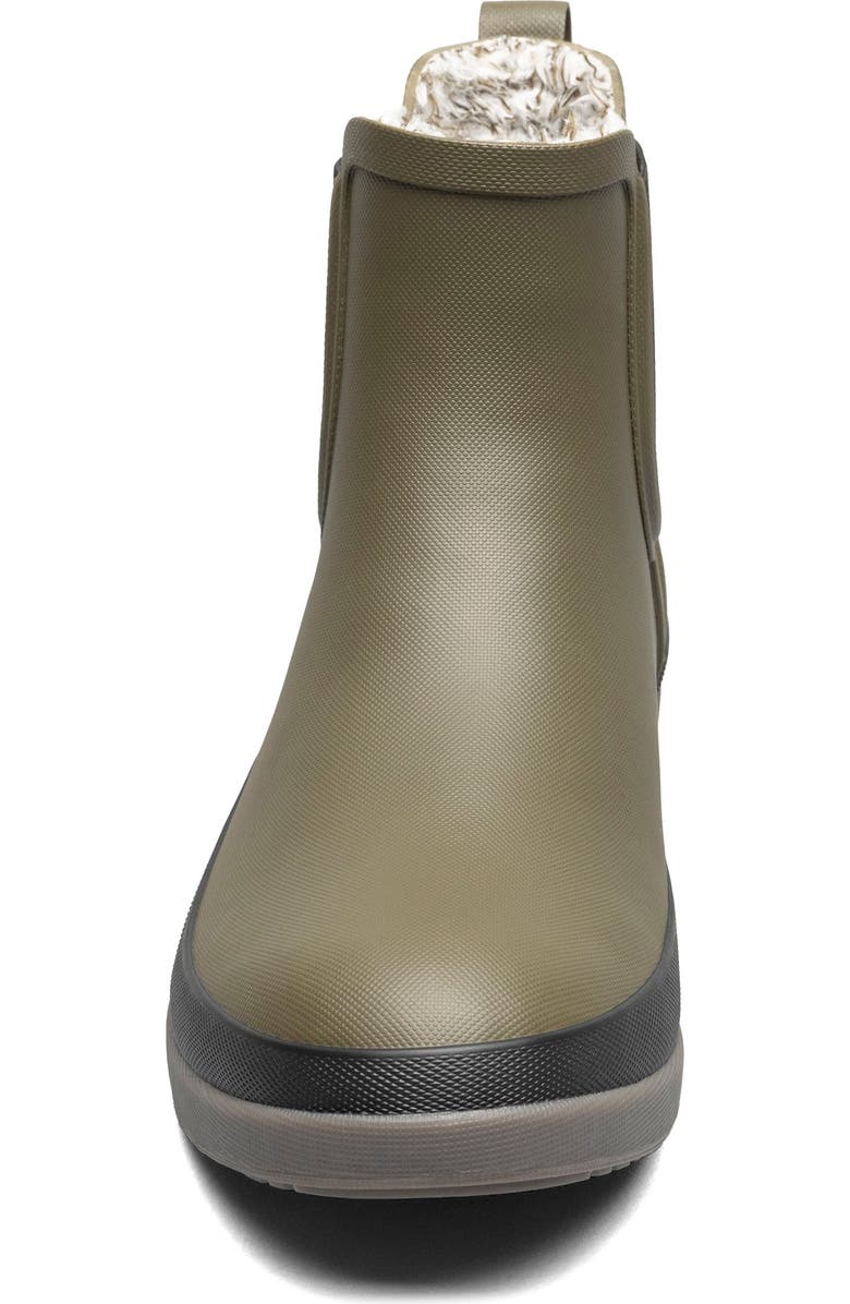 Bogs Amanda II Waterproof Insulated Chelsea Rain Boot, Alternate, color, Olive Multi
