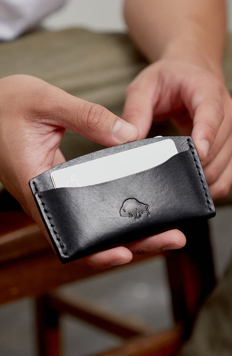 Ezra Arthur Classic Card Holder Wallet, Alternate, color, Black