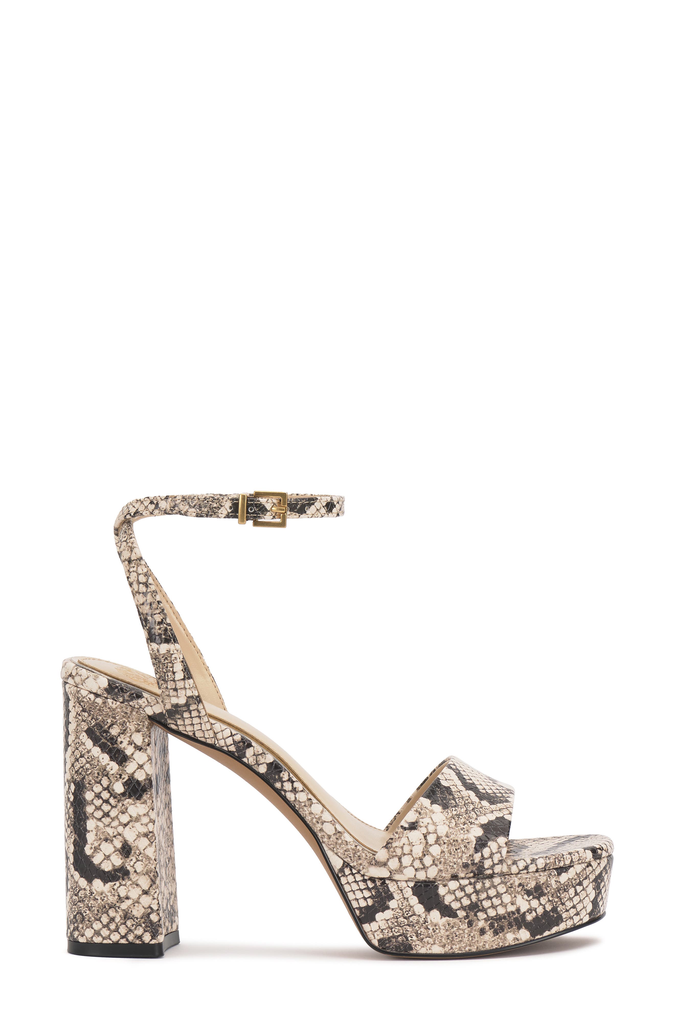 Pendry Ankle Strap Platform Sandal, Alternate, color, BEIGE/ BLACK