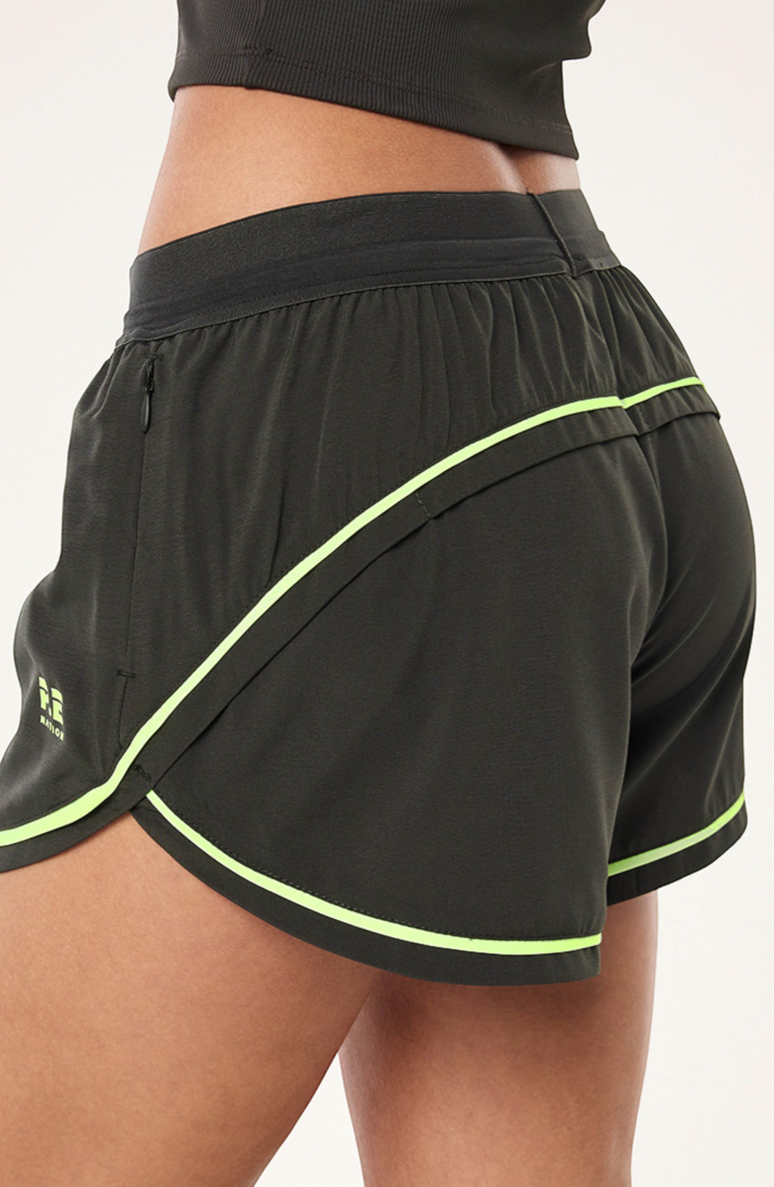 Linear Drawstring Shorts - image 2