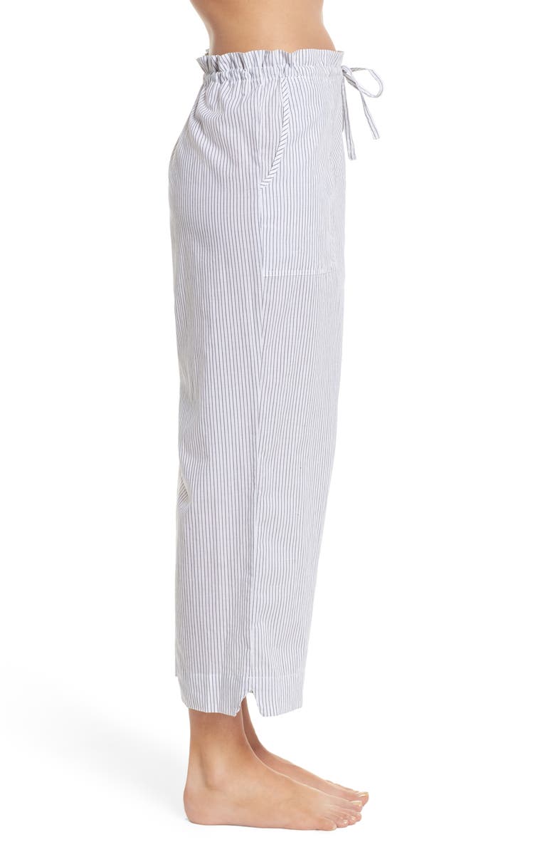 Commando Cotton Voile Crop Pajama Pants, Alternate, color,