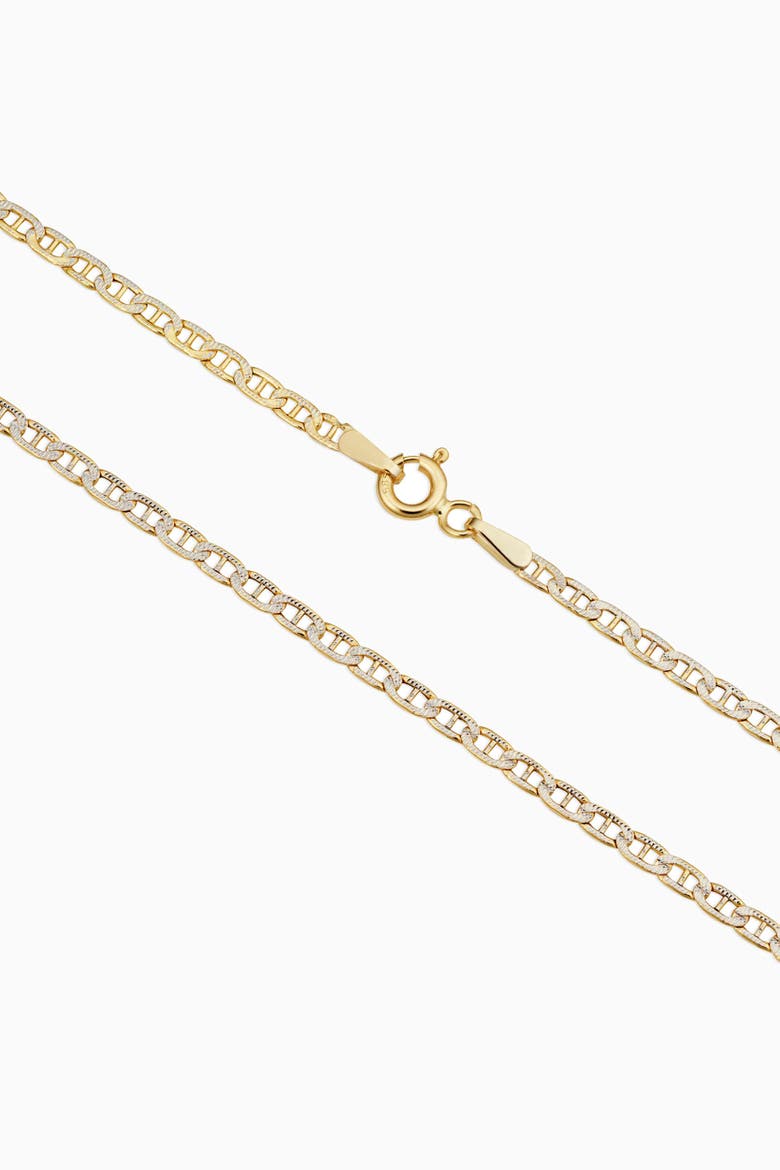 14K Gold Mystic Mariner Pavé Necklace, Alternate, color, Yellow Gold