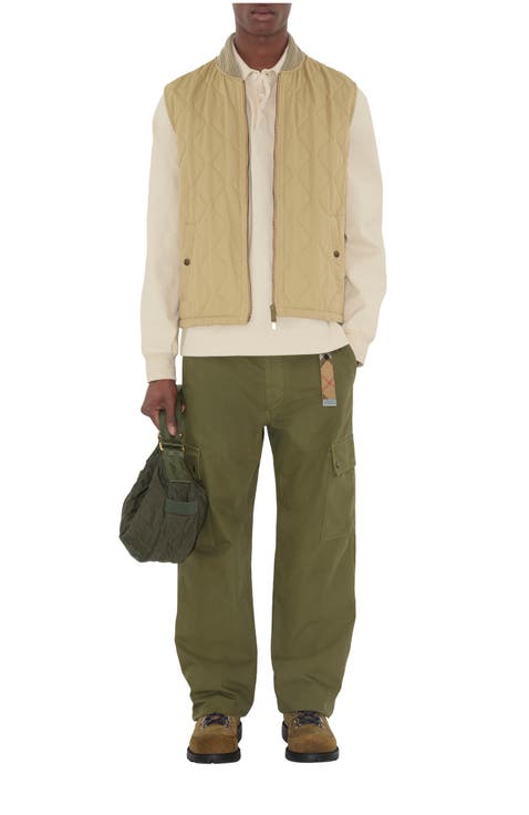 Quilted Gabardine Gilet