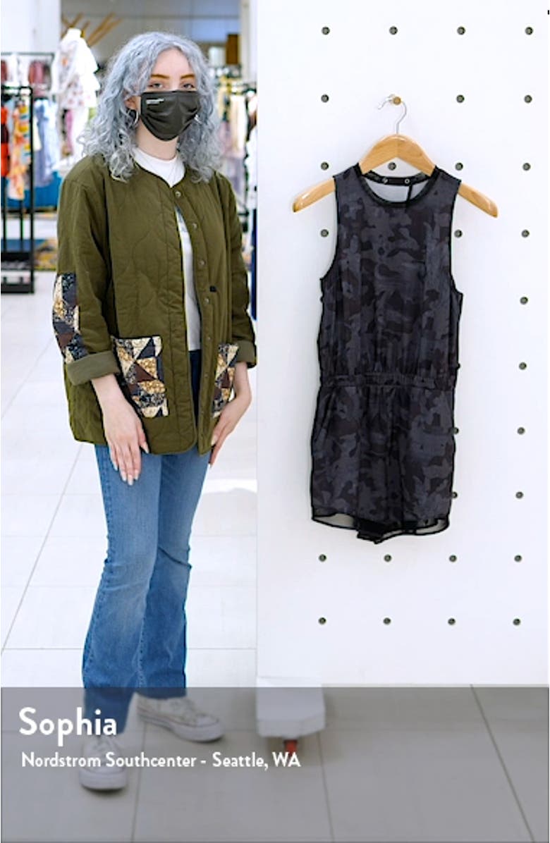 Getaway Blouson Romper, sales video thumbnail