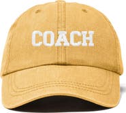 Dalix Coach Embroidered Sports Dad Cap