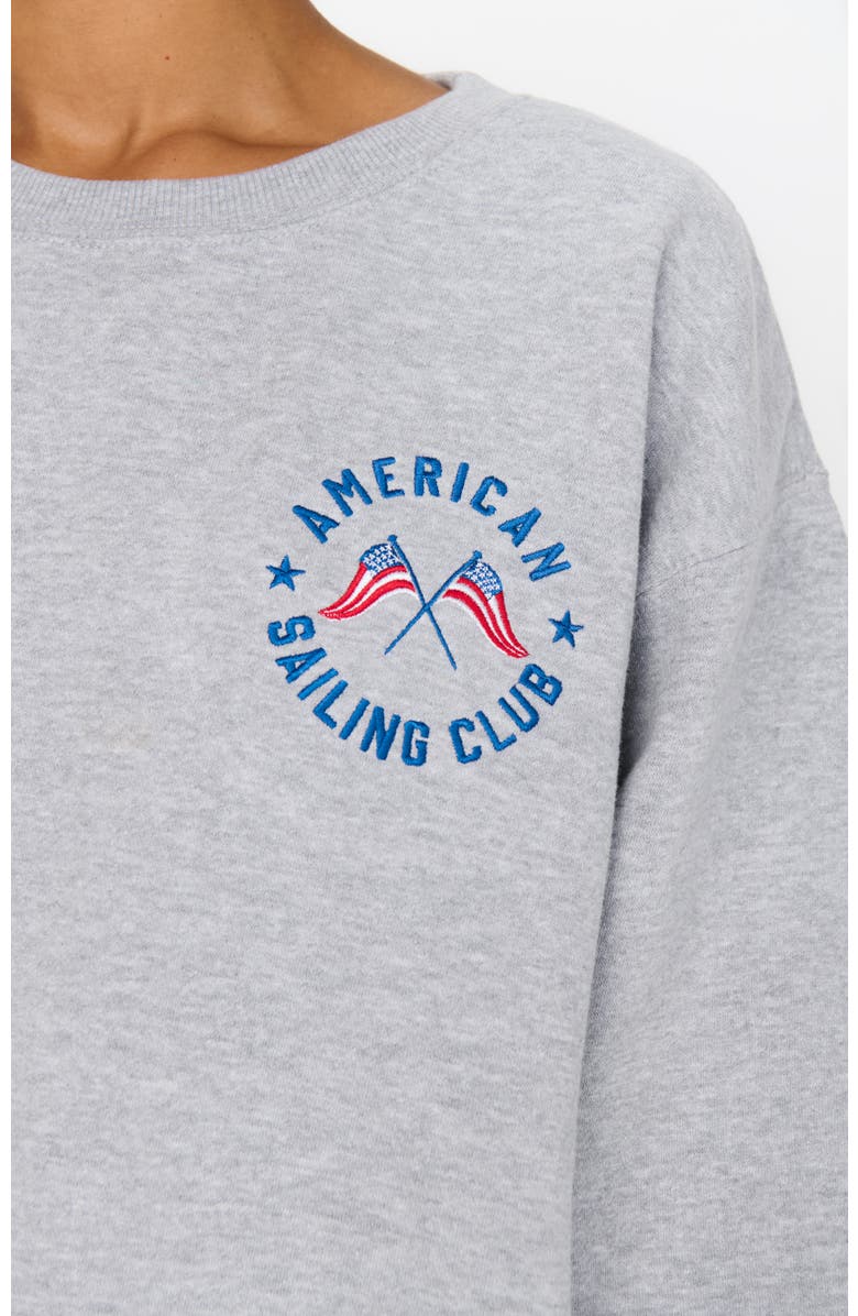 Show Me Your Mumu Stanley Sweatshirt, Alternate, color, Sailing Club Graphic