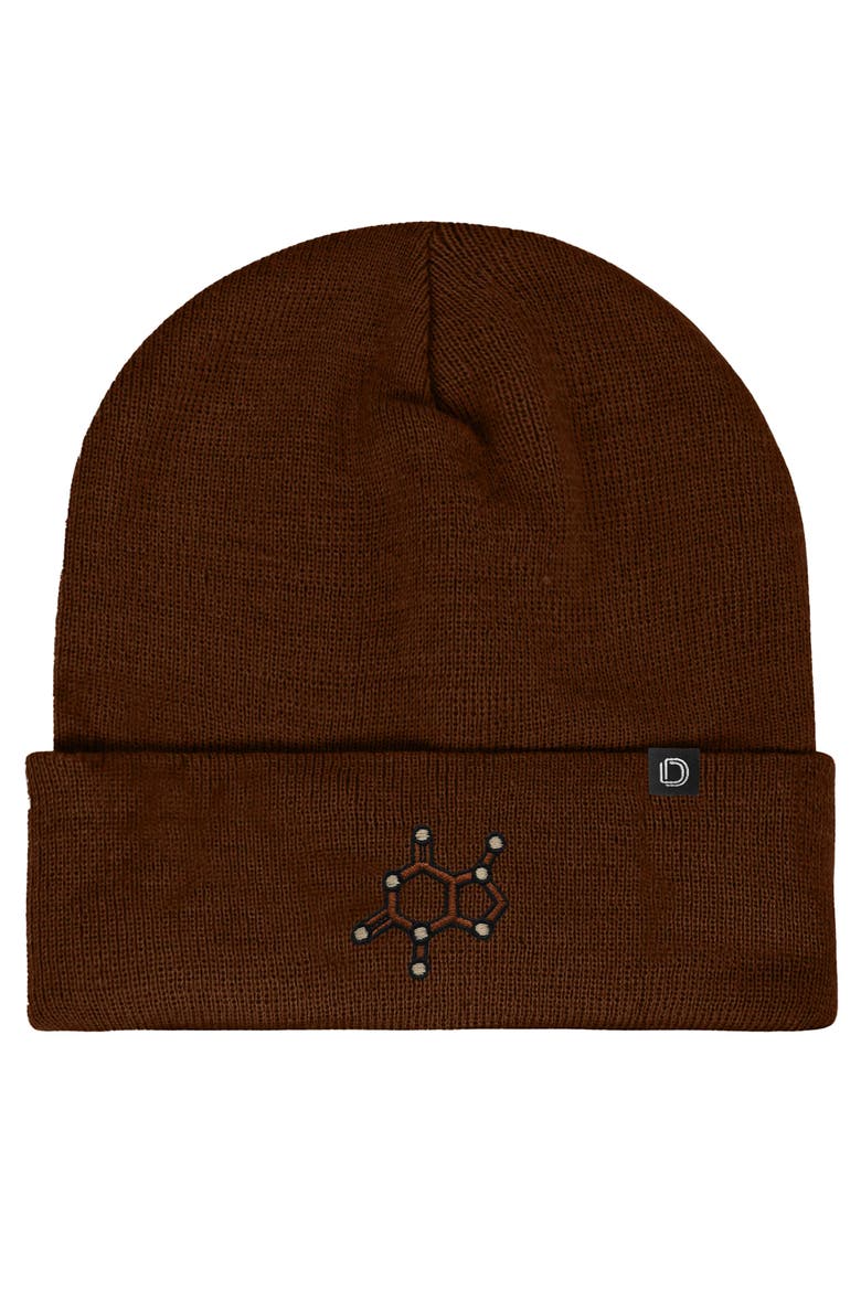 Molecule Beanie, Main, color, Brown