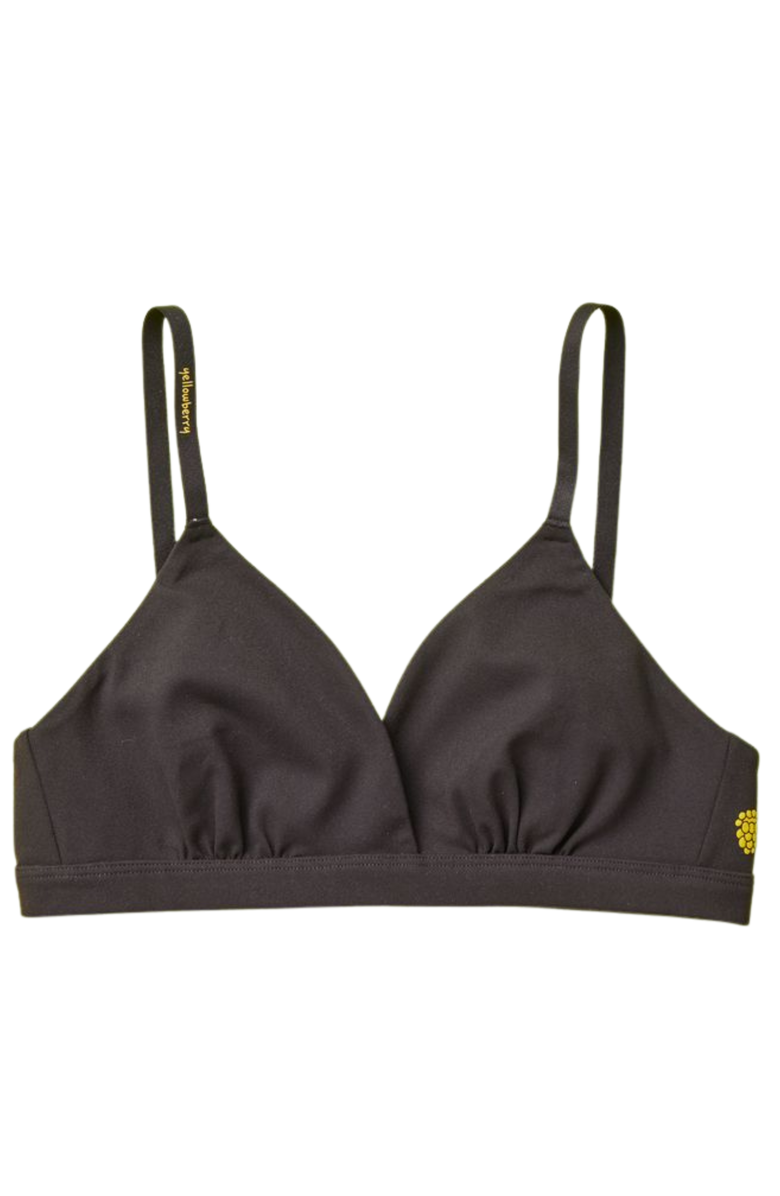 Yellowberry Butter Triangle Bra, Main, color, Starry Night